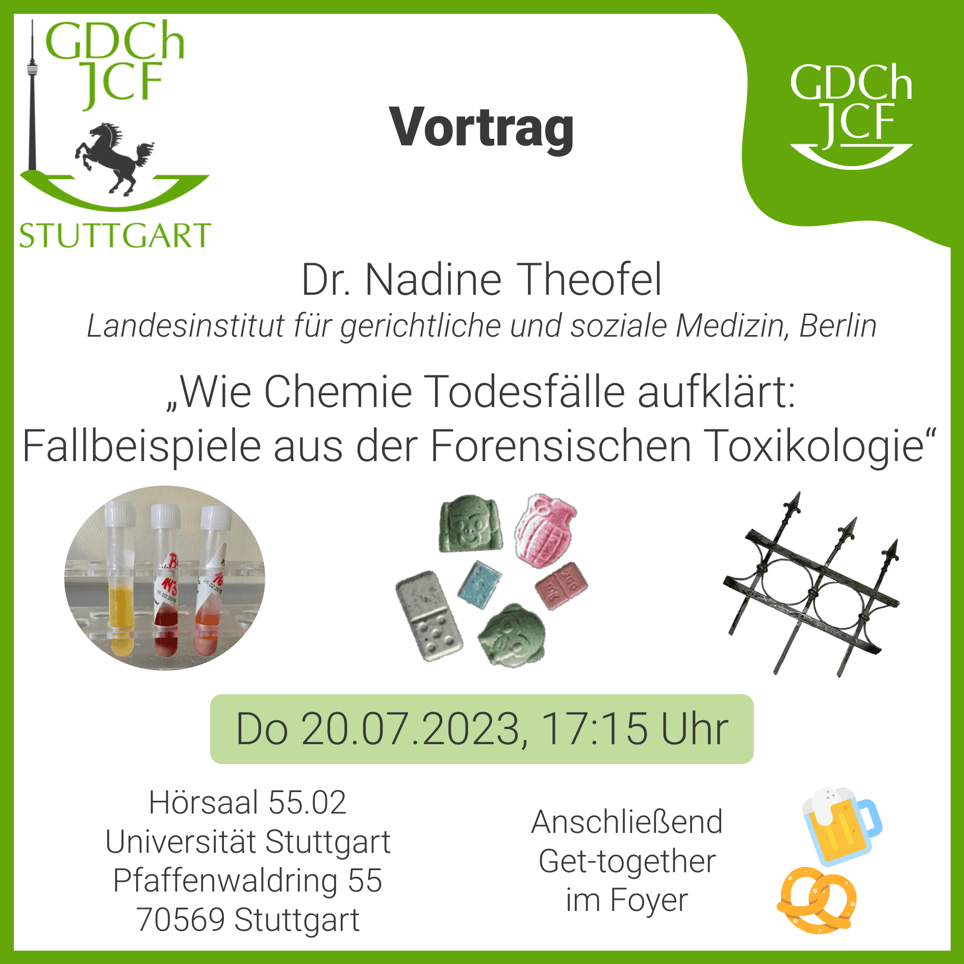 Wie Chemie Todesfälle aufklärt: Fallbeispiele aus der Forensischen Toxikologie