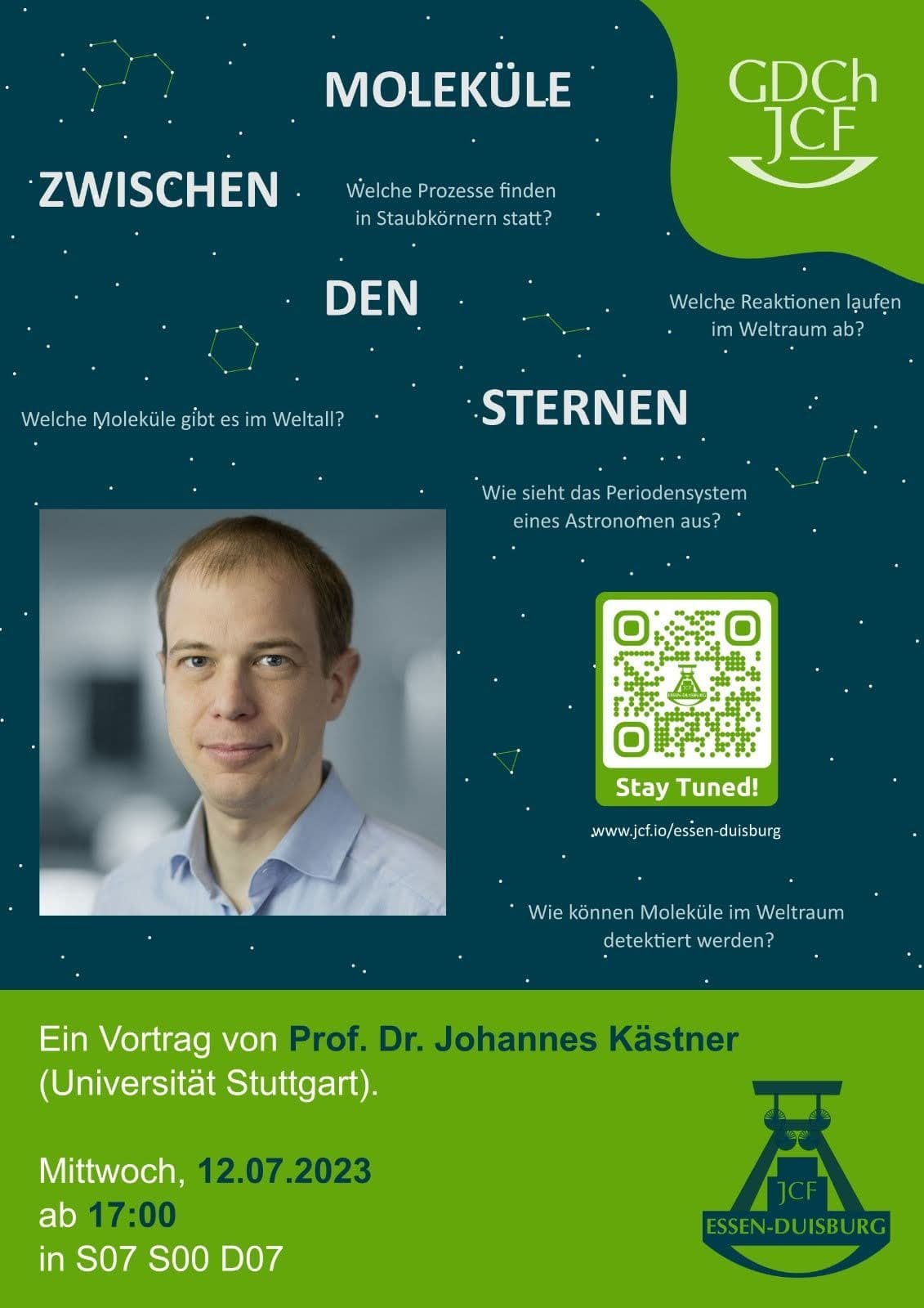 Moleküle zwischen den Sternen
